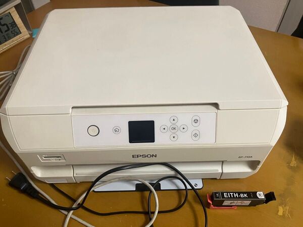 EPSON EP-710A インクジェットプリンター 黒インク付