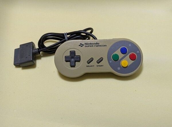 ニンテンドー純正品 スーパーファミコン コントローラー 色ヤケ 動作確認済