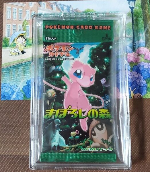 ポケモンカード まぼろしの森 未開封 絶版 パック ミュウ スター ☆ トレカ 引退品 card 1ed