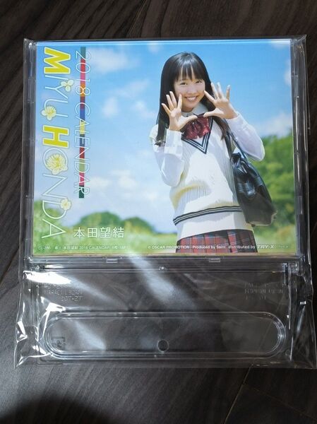 新品未開封 本田望結 卓上カレンダー 2018