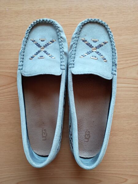 UGG モカシン スエード ネイティブ柄 25cm