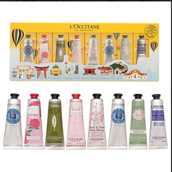 新品未開封☆最安値ロクシタンハンドクリームギフトセット30ml×8本プロヴァンスアロマ ハンドクリームキット