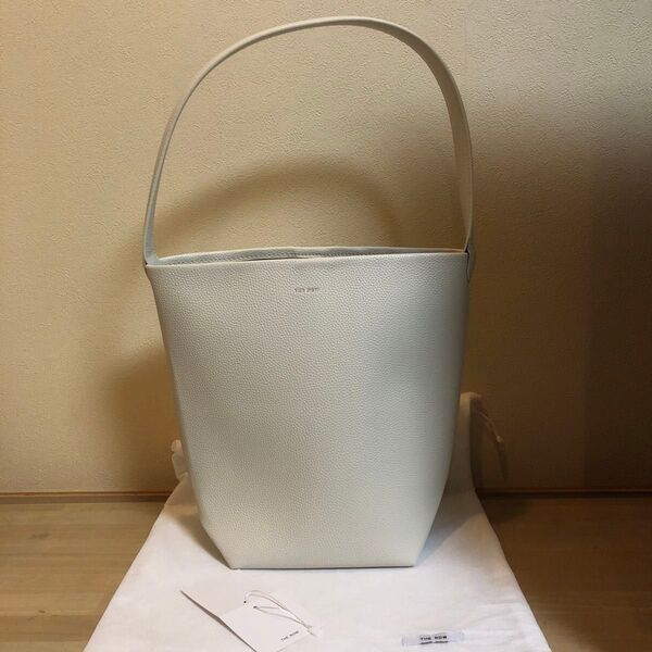 【新品】ザロウTHE ROWN/SPark Tote ミディアムMホワイ白
