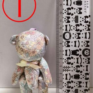 くまキーホルダー マーガレットアニー ハンドメイド