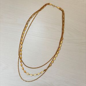 ネックレス ゴールド リーフ