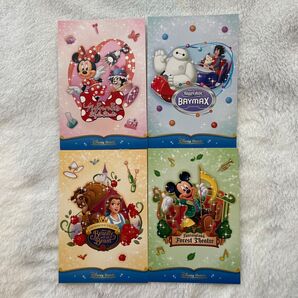 【非売品】ディズニー ポストカード 4枚セット ディズニーランドホテル