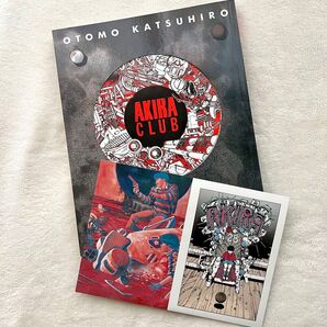 【初版】AKIRA 大友克洋 AKIRA CLUB ポストカード付き