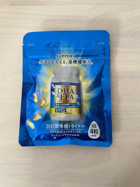 サントリー DHA&EPA+セサミンEX 30日分 120粒