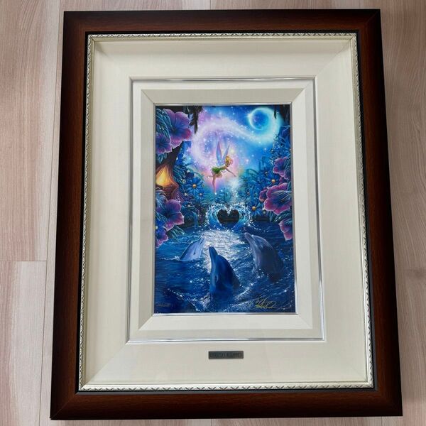 【クリスチャンラッセン・ラッセン絵画】ディズニー ティンカーベル 版画 超希少 Disney