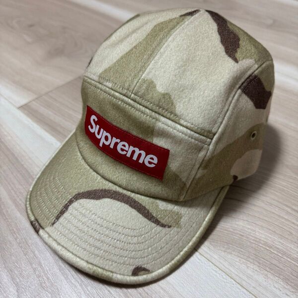 【激レア】supreme loro pianaカモ柄 キャップ シュプリーム 迷彩