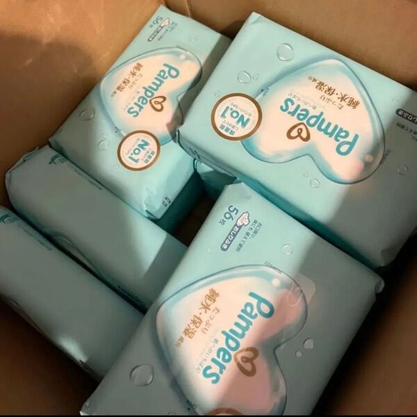 新品 パンパース おしりふき 肌へのいちばん 56枚入り×10Pack 5月購入