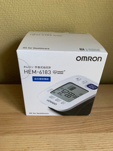 オムロン 手首式血圧計 HEM-6183 未使用品