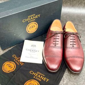 【極美品】英国名門《Joseph Cheaney & Sons》Fenchurch 6.5F アデレード