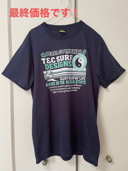 最終価格! T&C SURF Tシャツ メンズ レディース兼用 紺系 Mサイズ