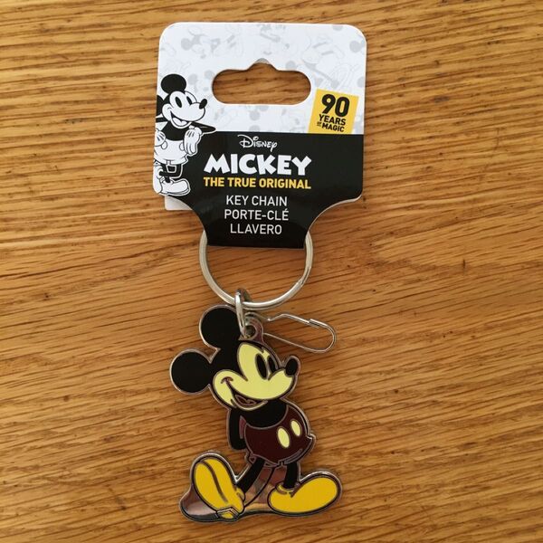 レトロなミッキーマウス キーホルダー Mickey キーチェーン