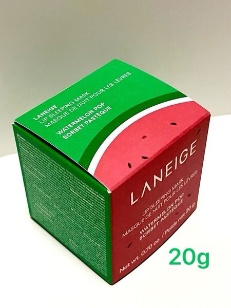【新品未開封】新作 LANEIGE ラネージュ リップスリーピングマスク ウォーターメロン スイカ 20g