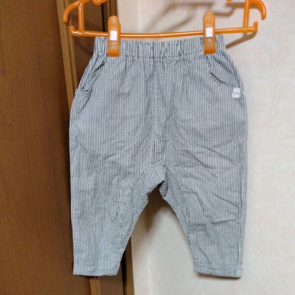 サルエルパンツ ストライプ 120