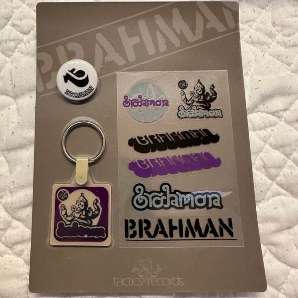 BRAHMAN ブラフマン レア初期ライブグッズ バッジ・キーホルダー・ステッカー