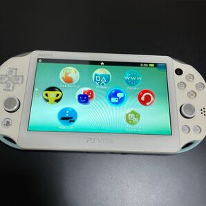 PSVita PCH-2000 本体 ホワイト ブルー