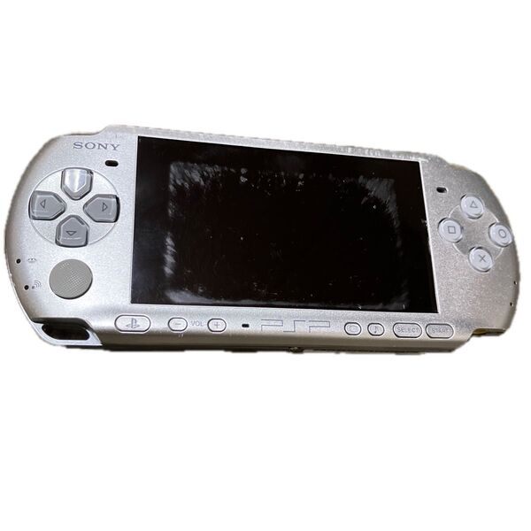 SONY PSP 3000 ミスティクシルバー 本体 ややジャンク