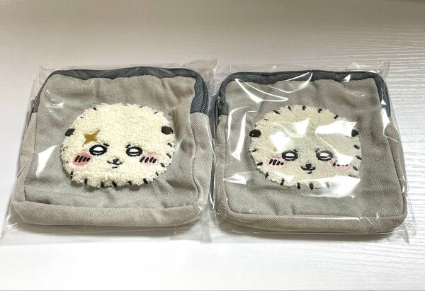 ガチャ ちいかわ もこもこポーチ2 ラッコ 2点セット 未使用品 即購入ok