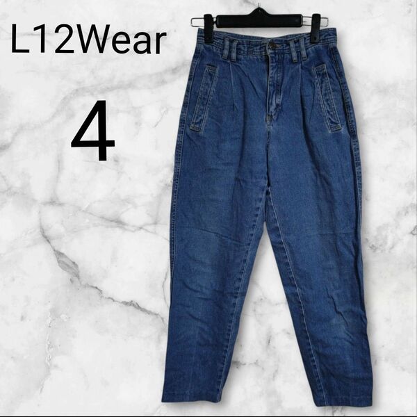 L12Wear【4】 デニムパンツ ブルー 青