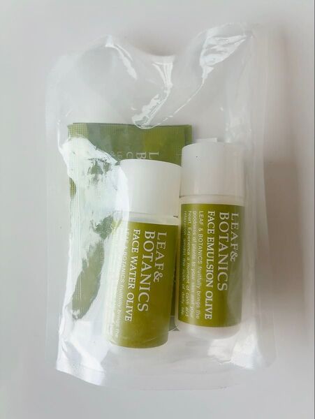 LEAF&BOTANICS リーフ&ボタニクス スキンケアトライアル オリーブ