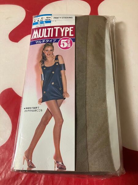 マルチタイプ パンティストッキング 5足組 さわやかなはきごこち multi type panty stocking 昭和 レトロ