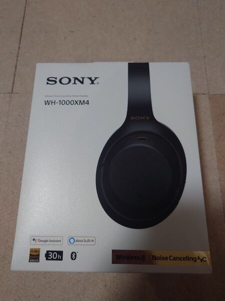 良品 送料無料 WH-1000XM4 SONY ワイヤレスヘッドホン ブラック ノイズキャンセリング ソニー