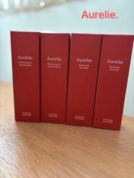Aurelie. オレリー クレンジングウォーター×2 モイストフェイスウォッシュ×2