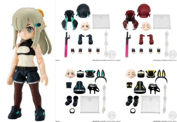リンクトラベラーズ ~機械に支配された世界編~SIDE:C レジスタンスの少女 アウターセットAB パーカーセットAB