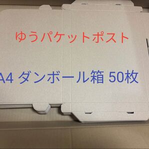 ゆうパケットポスト A4 ダンボール箱 50枚