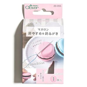 フランボワーズ 針やすめ 針みがき クロバー マカロン マグネット ピンクッション 針山 針やすめ&針みがき 針休め 針磨き