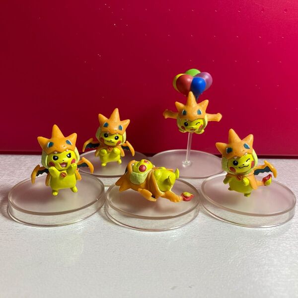 ポケモンセンター メガトウキョー ピカチュウコレクションフィギュア 全5種
