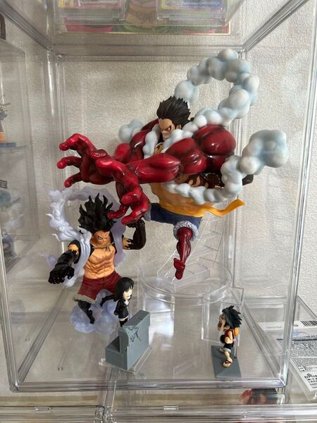 ワンピースフィギュア ルフィ ギア4バウンドマン ギア4スネイクマン ワンピースフィギュアワールドコレクション ロビン&ルフィ