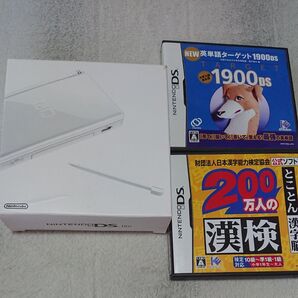 任天堂 DS Lite クリスタルホワイト 完品!