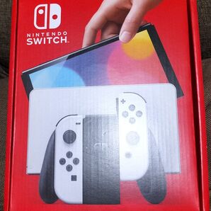 Nintendo Switch 有機ELモデル ホワイト オマケmicroSDカード128G、ソフト1本。