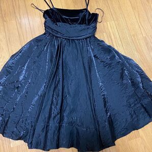 Grand table 黒の光沢 ワンピースドレス クリーニング済み