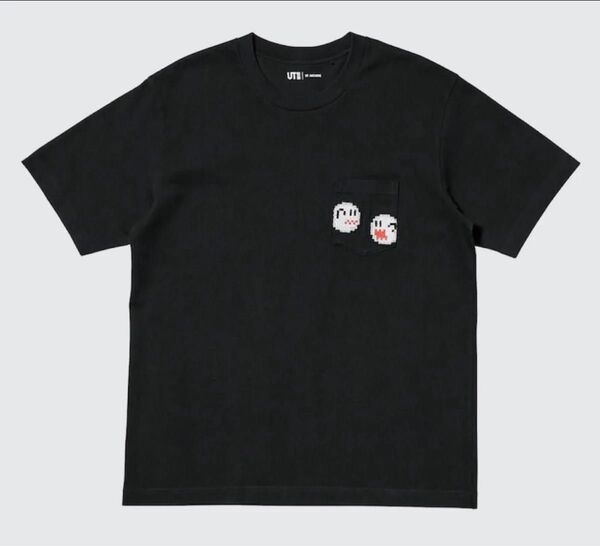 新品 L ユニクロ UT Tシャツ スーパーマリオ テレサ コラボ ブラック