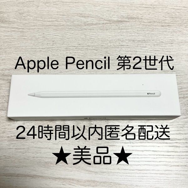 ★美品・動作確認済★ アップルペンシル 第2世代 Apple Pencil