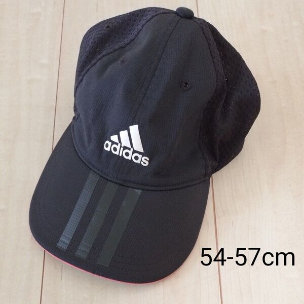 adidas アディダス 帽子 キャップ スポーツ ブラック 黒 54-57cm