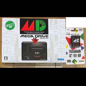 【未使用】メガドライブ ミニ MEGA DRIVE 16 BIT USB ACアダプタ SEGA
