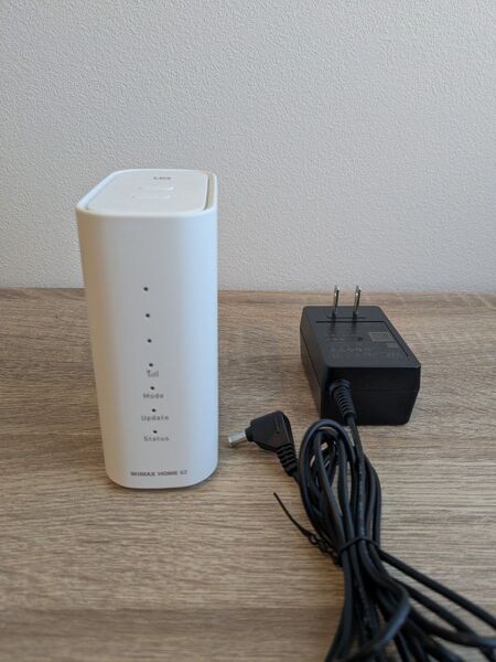 ◆NEC製ホームルーター◆UQ WiMAX Speed Wi-Fi HOME 02◆WHITE ホワイトNAS32SWU
