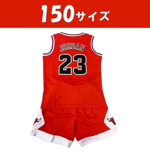 バスケウェア ブルズ 150サイズ キッズ 運動服 マイケルジョーダン