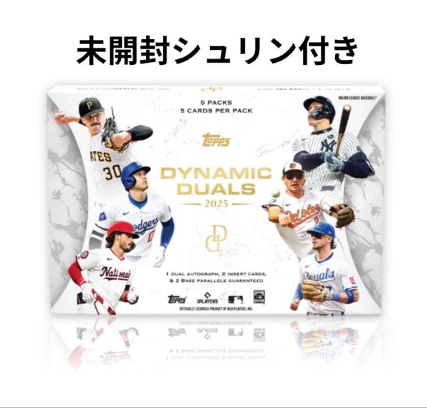④【新品】2025 Topps Dynamic Duals Baseball Hobby BOX 大谷翔平 オート 未開封