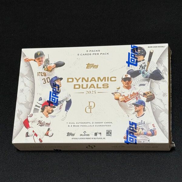 ②【新品】2025 Topps Dynamic Duals Baseball Hobby BOX 大谷翔平 オート 未開封