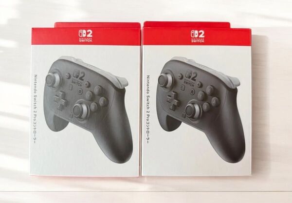 【新品】2個セット Nintendo Switch 2 Pro プロコン Proコントローラー ニンテンドースイッチ2 任天堂
