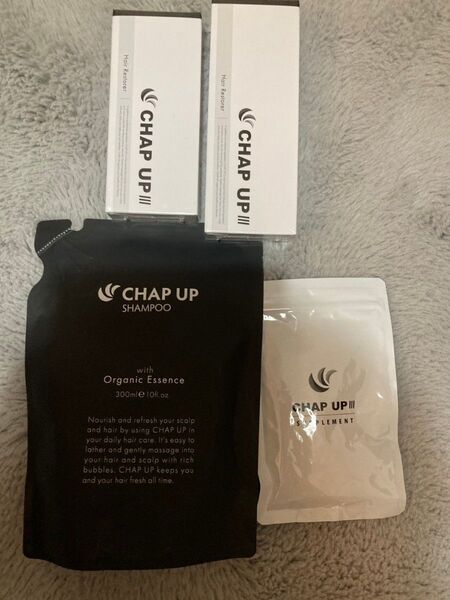 新品未使用!チャップアップ CHAPUP シャンプー&育毛剤セット