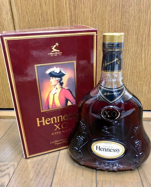 Hennessy XO 金キャップ グリーンボトル コニャック ブランデー 古酒