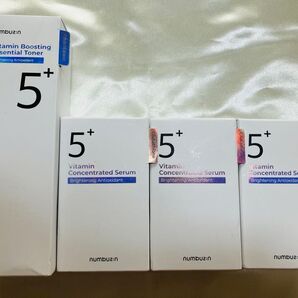 ナンバーズイン5番 トナー、セラムセット